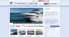 Desktop Screenshot of boatingfreedom.com